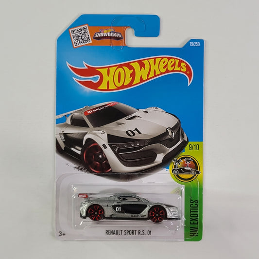 Hot Wheels - Renault Sport R.S. 01 (Metalflake Silver)