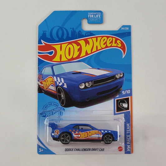 Hot Wheels - Dodge Challenger Drift Car (Satin Blue)