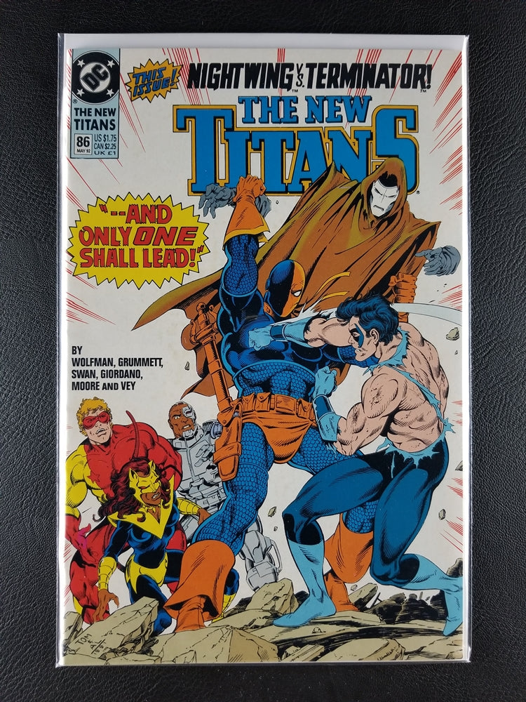 The New Teen Titans [2nd Series] #86 (DC, May 1992)