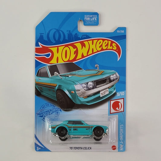 Hot Wheels - '70 Toyota Celica (Metalflake Teal)