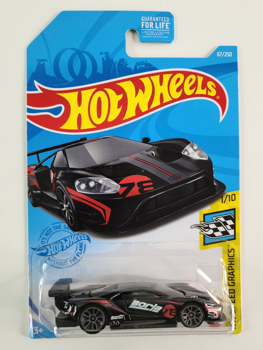 Hot Wheels - 2016 Ford GT Race (Black)