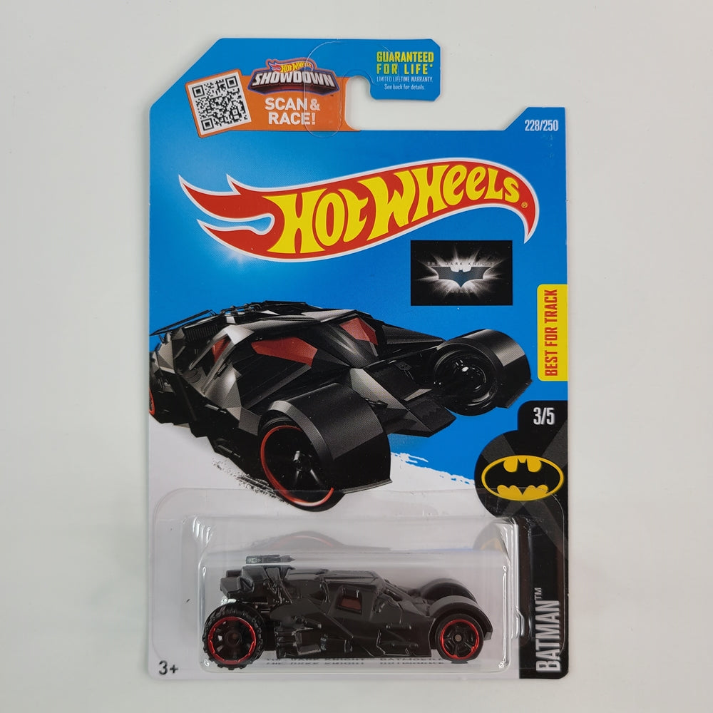 Hot Wheels - The Dark Knight Batmobile (Black) [Batman Series (2016) - 3/5]