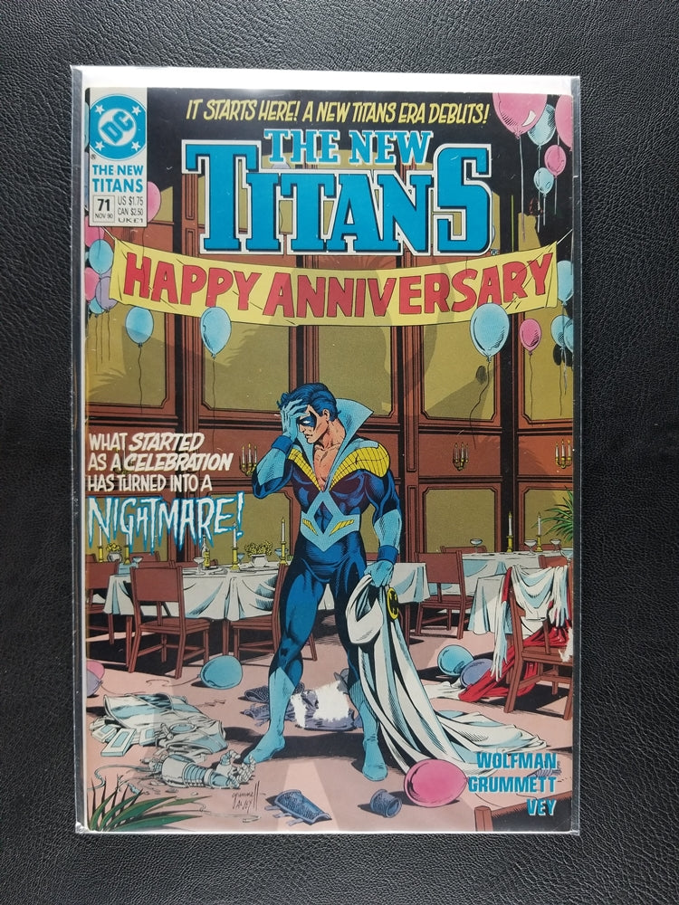 The New Teen Titans [2nd Series] New Titans #71 (DC, November 1990)