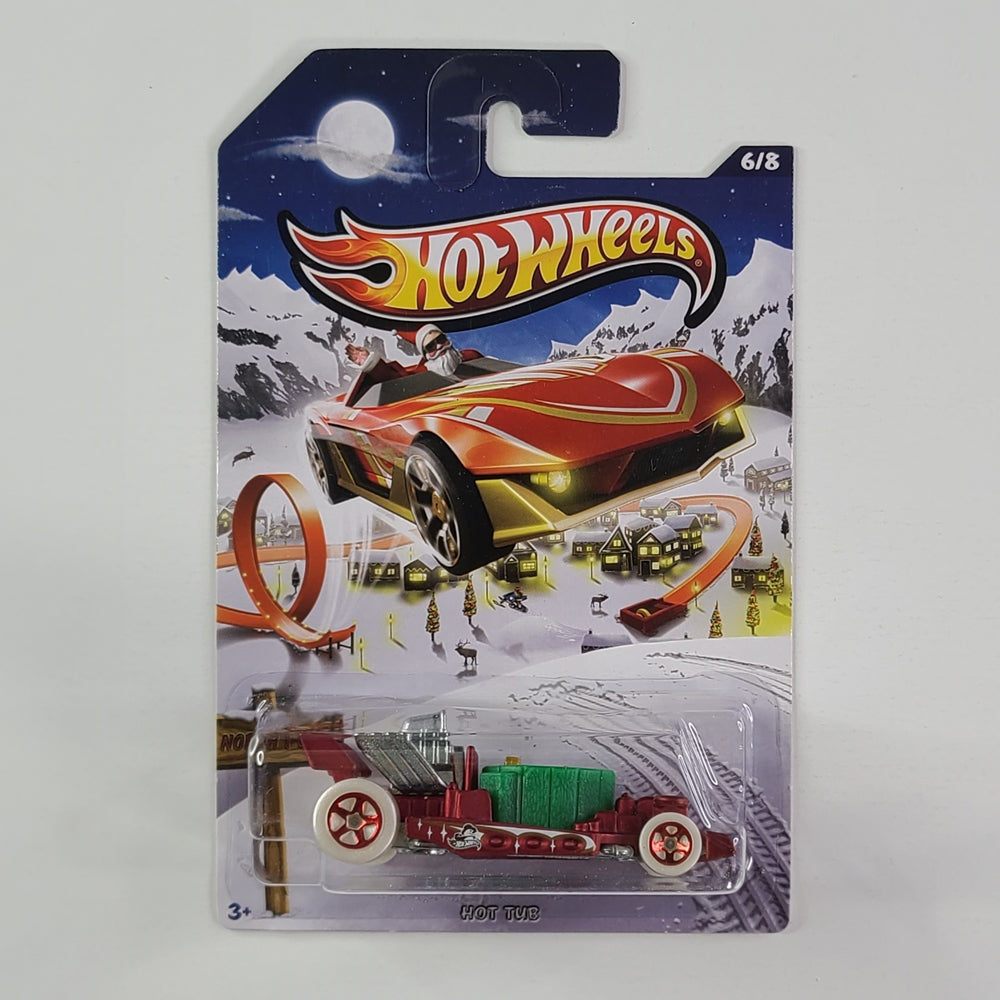 Hot Wheels - Hot Tub (Metalflake Green) [Walmart Exclusive]