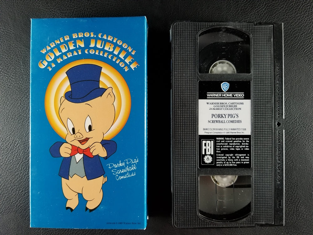 Porky Pig's Screwball Comedies (1985, VHS) – Throwback Collectibles