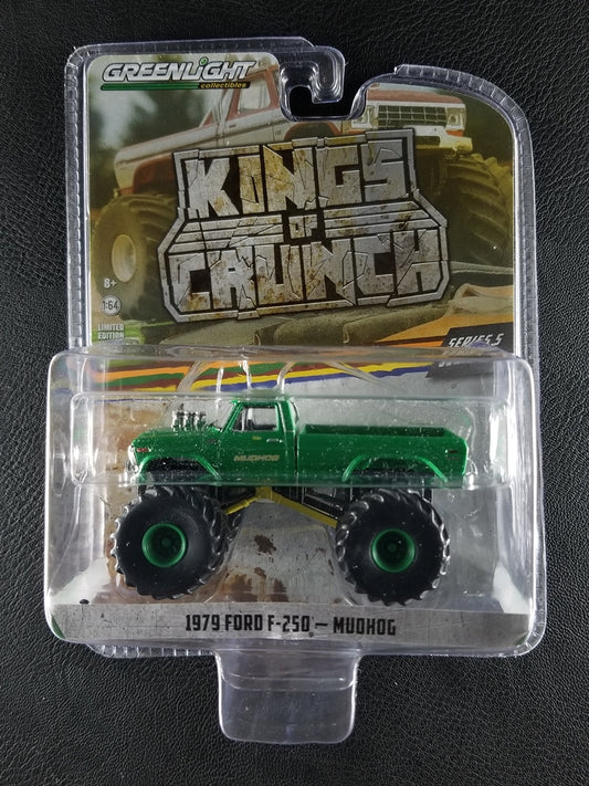 Greenlight - 1979 Ford F-250 - Mudhog (Green) [Kings of Crunch (Series 5); Limited Edition]