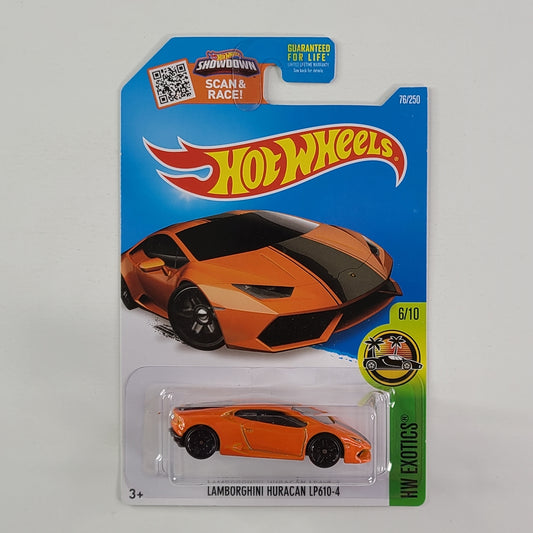 Hot Wheels - Lamborghini Huracán LP 610-4 (Orange)