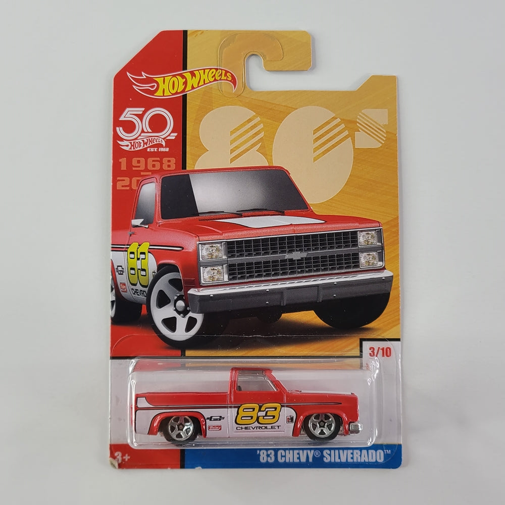 Hot Wheels - '83 Chevy Silverado (Red) [Target Exclusive]