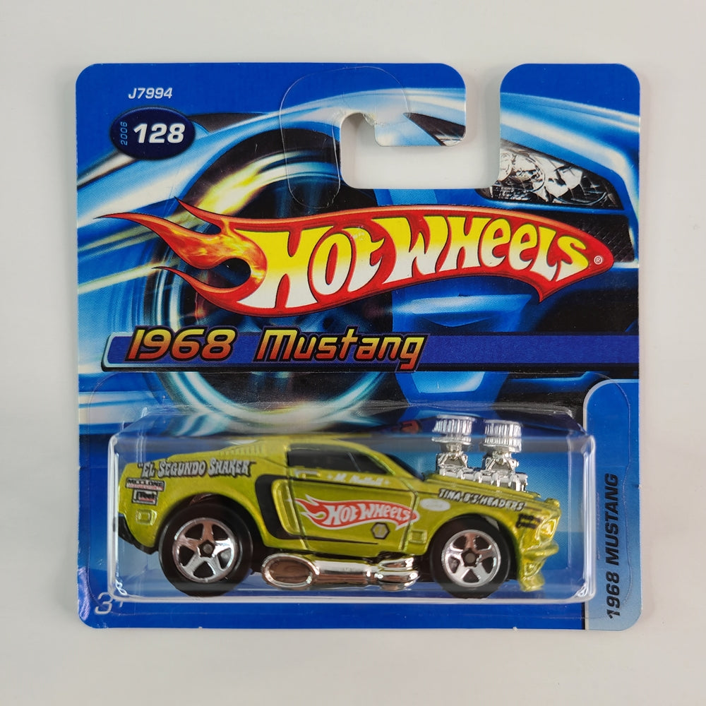 Hot Wheels - 1968 Mustang (Olive Green) [Short Card]