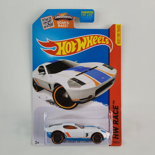 Hot Wheels - Ford Shelby GR-1 Concept (Matte White) [HW Race (2015) - 178/250] [Kmart Exclusive]