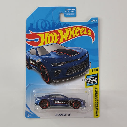 Hot Wheels - '18 Camaro SS (Dark Blue)