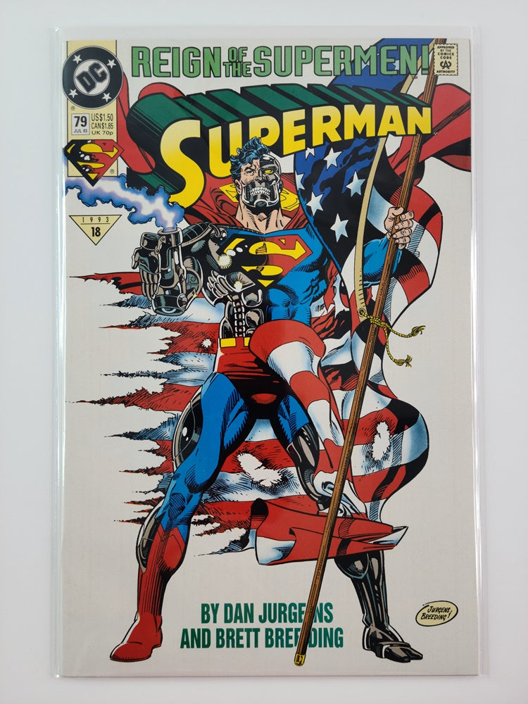 Superman [2nd Series] #79 (DC, July 1993)*