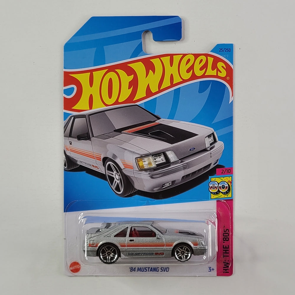 Hot Wheels - '84 Mustang SVO (Metallic Silver)