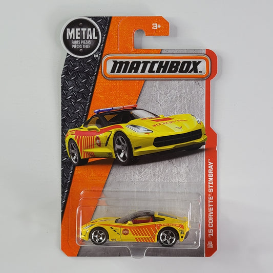 Matchbox - '15 Corvette Stingray (Yellow)