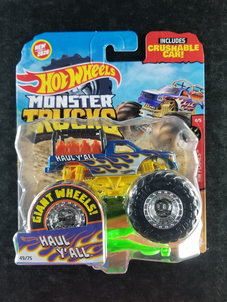 Hot Wheels Monster Trucks - Haul Y'all (Blue)