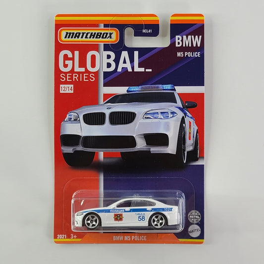 Matchbox - BMW M5 Police (White) [Target Exclusive]