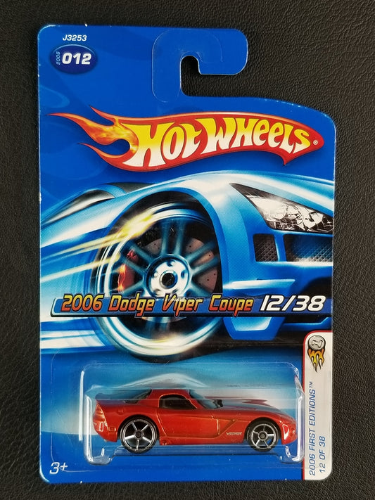 Hot Wheels - 2006 Dodge Viper Coupe (Metalflake Orange) [12/38 - 2006 First Editions]