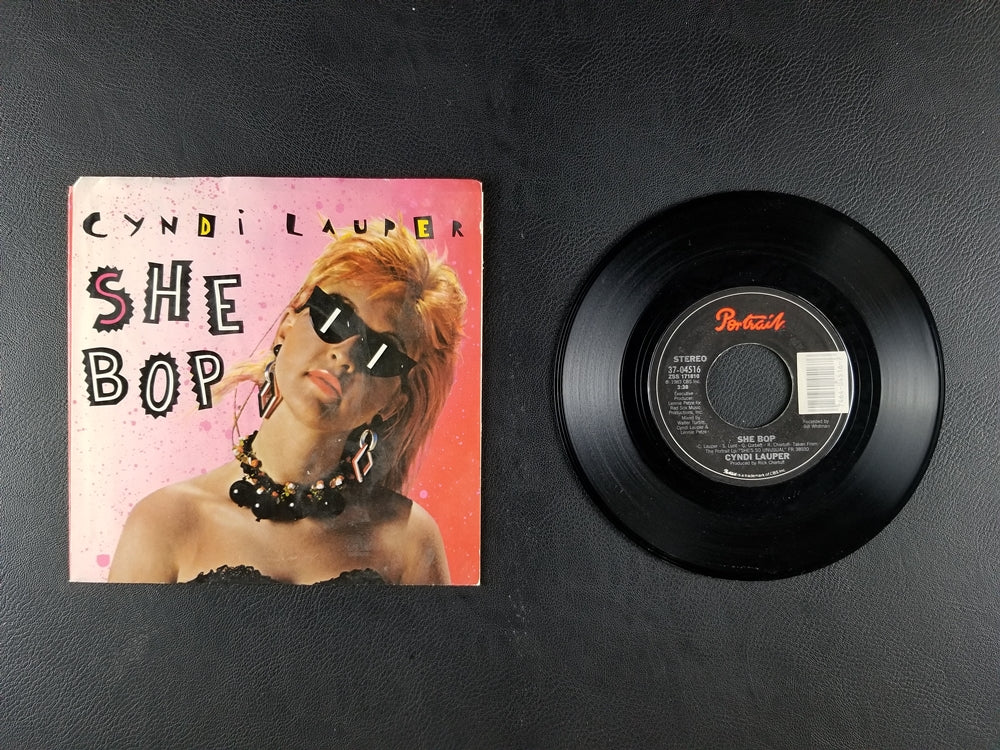 Cyndi Lauper - She Bop (1984, 7'' Single)