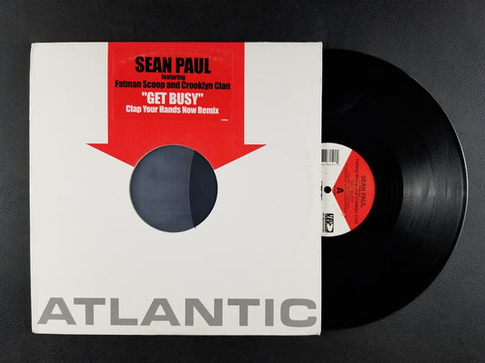 Sean Paul - Get Busy (Clap Your Hands Now Remix) (2003, 12'' Single)