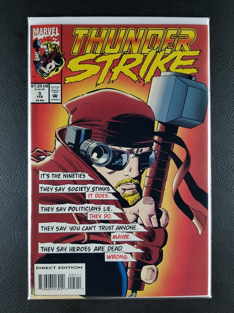 Thunderstrike [1st Series] #5 (Marvel, February 1994)