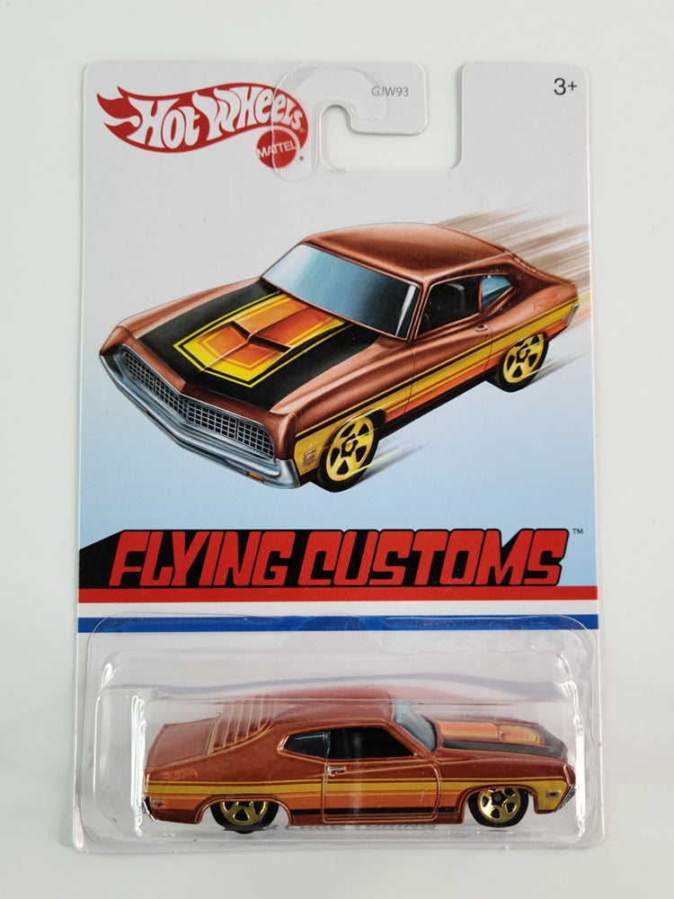 Hot Wheels - '70 Ford Torino (Copper) [Mix 2 - 2020 Flying Customs Series] [Target Exclusive]