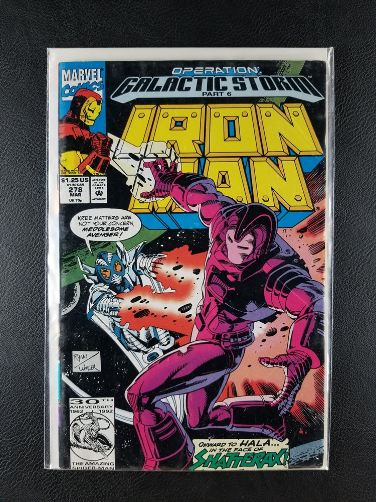 Iron Man [1st Series] #278 (Marvel, March 1992)