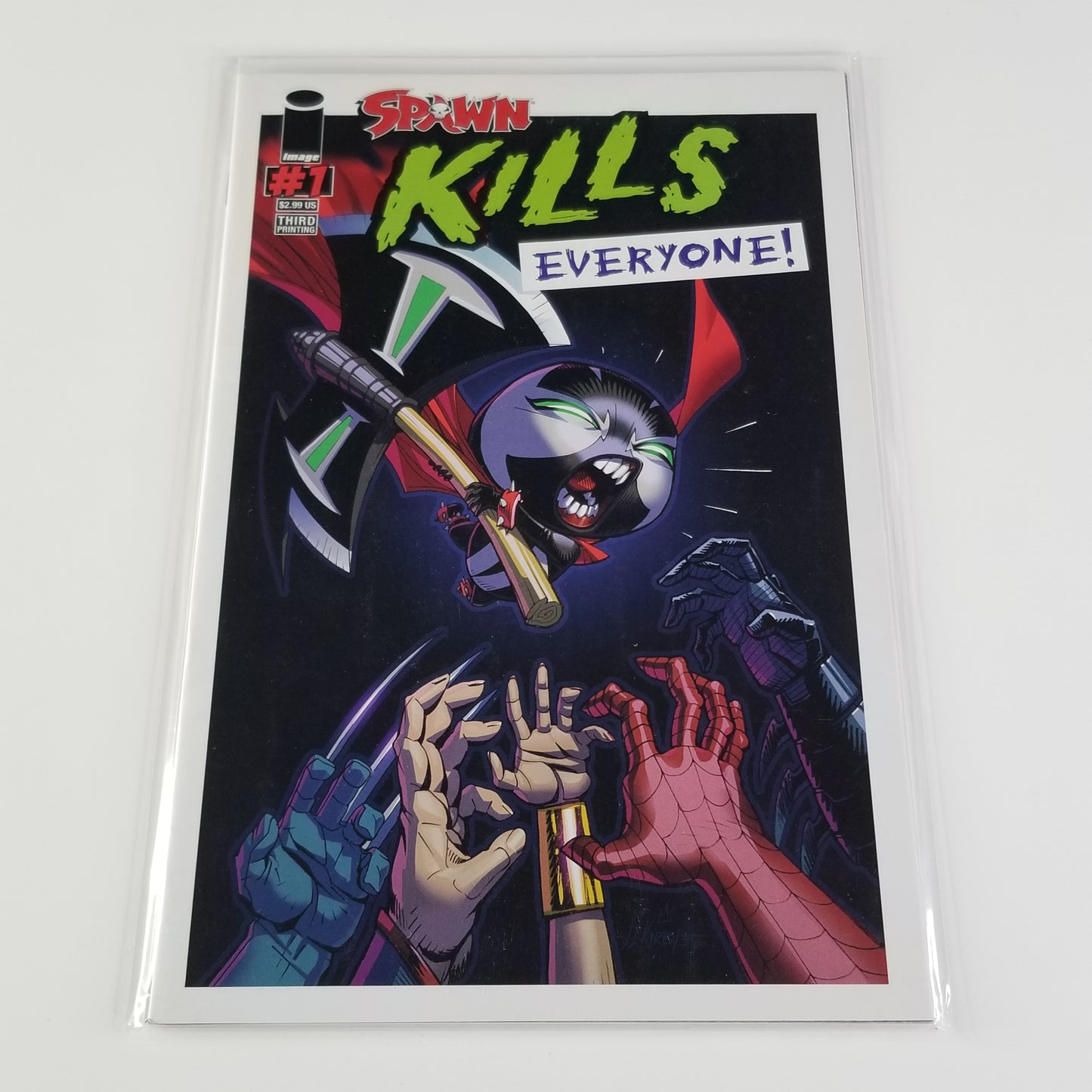 Spawn Kills Everyone (Image, 2016) #1 Variant