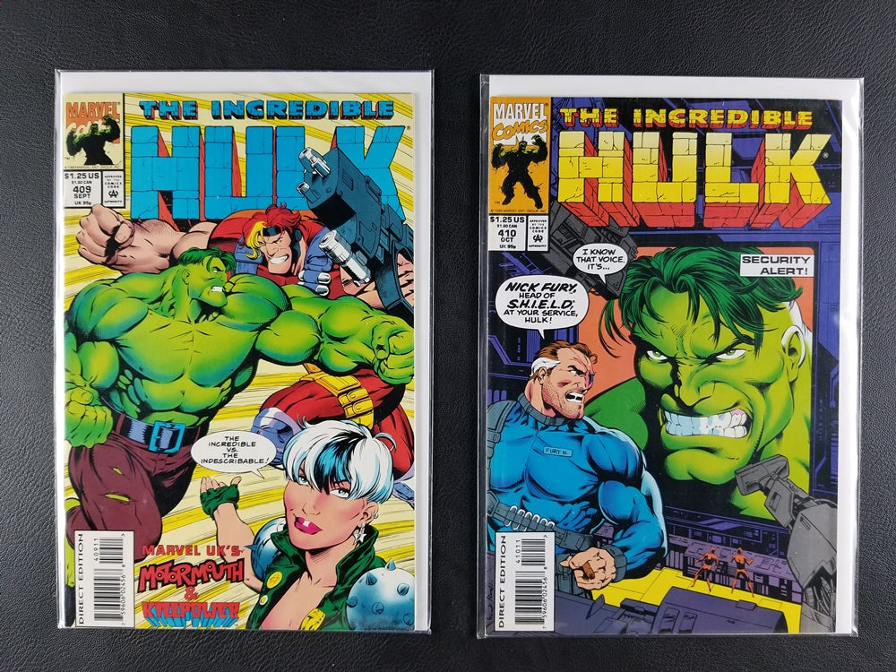 The Incredible Hulk [1st Series] #401-410 Set (Marvel, 1993)