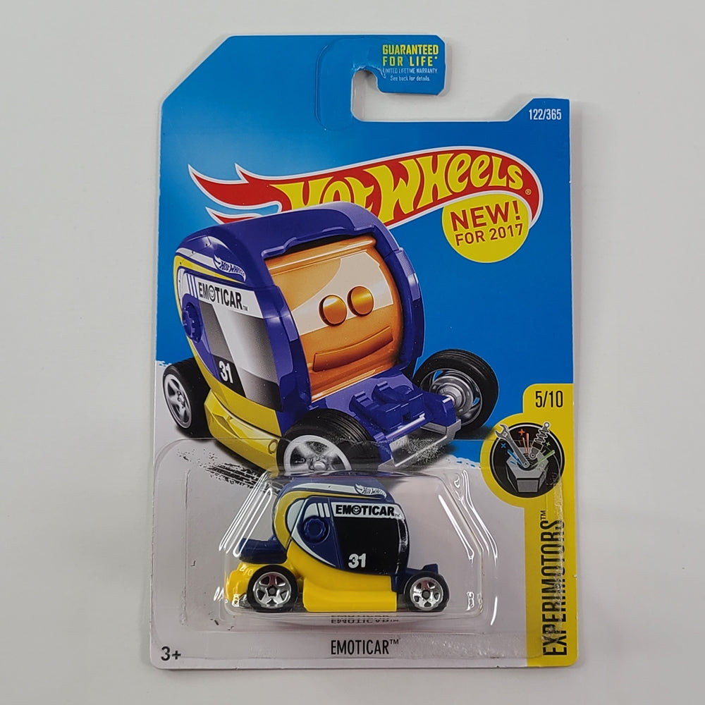 Hot Wheels - Emoticar (Dark Blue) [Experimotors Mini Collection (2017) - 5/10] [New for 2017]