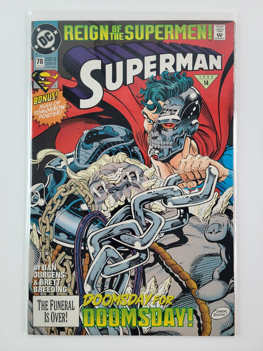 Superman [2nd Series] #78N (DC, June 1993)