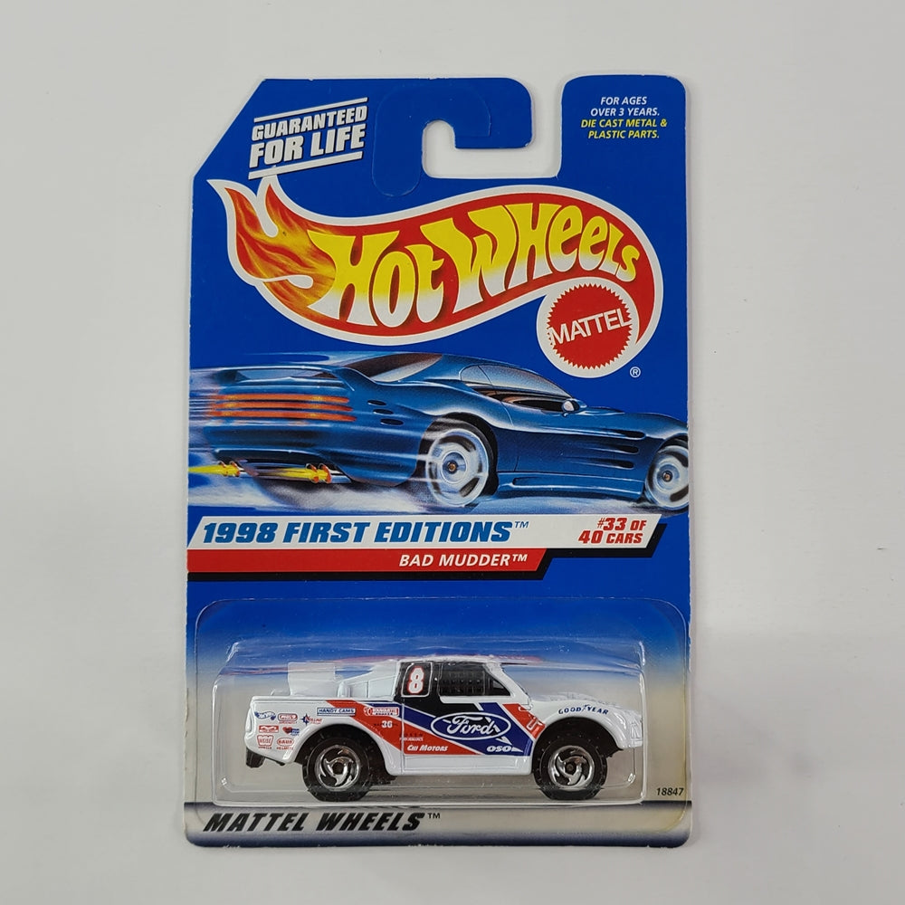 Hot Wheels - Bad Mudder (White)