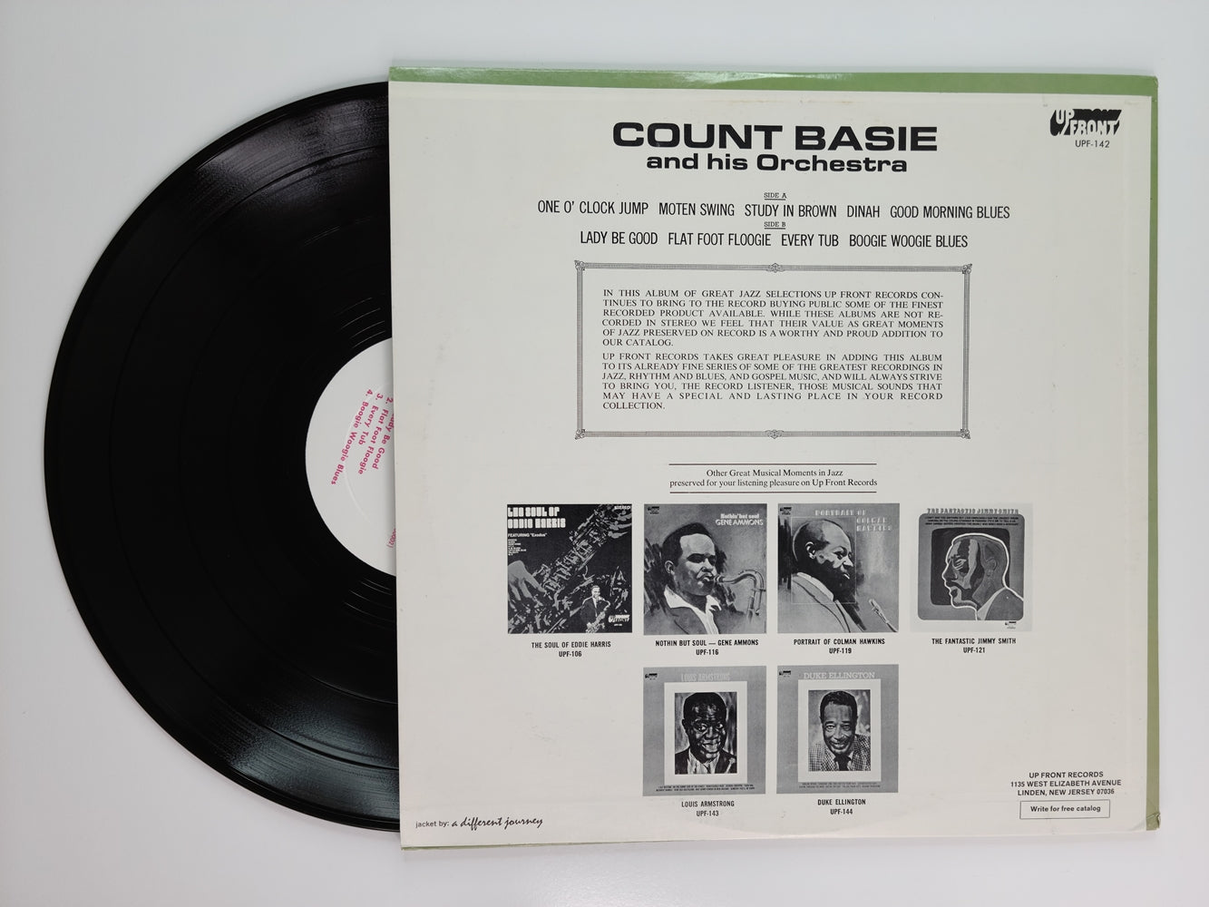 Count Basie and His Orchestra - Count Basie and His Orchestra (LP)