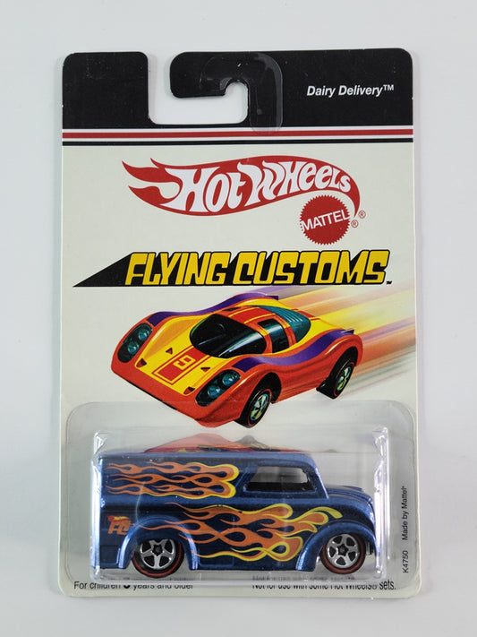 Hot Wheels - Dairy Delivery (Metalflake Dark Blue) [Target Exclusive]