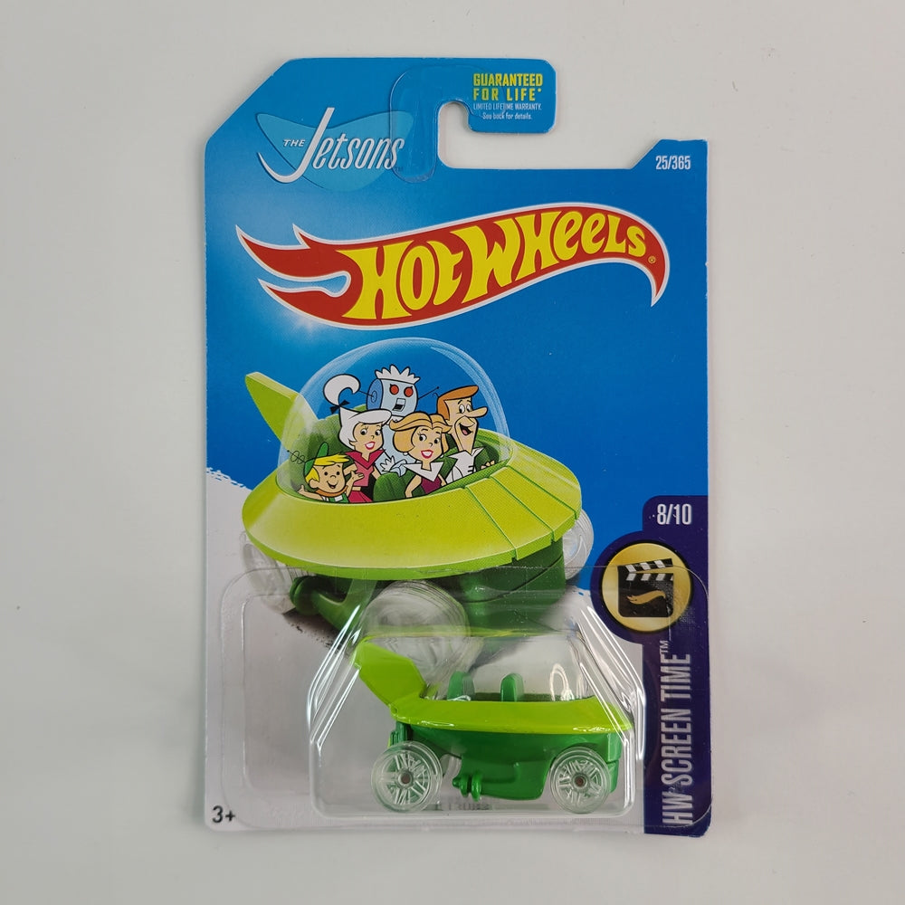 Hot Wheels - The Jetsons (Green) [HW Screen Time Mini Collection (2017) - 8/10]