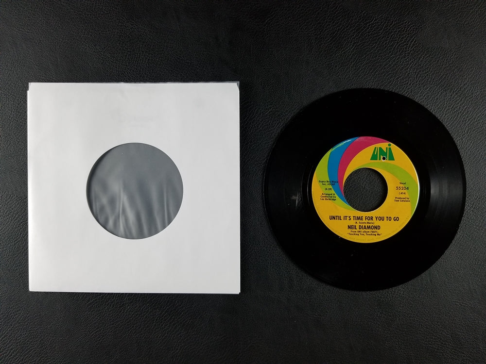 Neil Diamond - Until It's Time for You to Go / And the Singer Sings His Song (1970, 7'' Single)