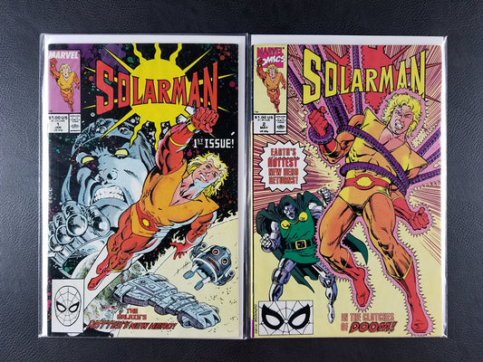 Solarman #1 & 2 Set (Marvel, 1989-90)