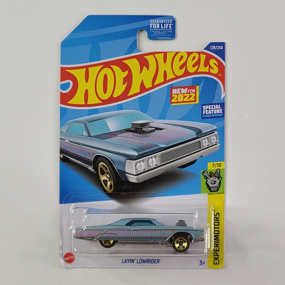 Hot Wheels - Layin' Lowrider (Pale Blue)