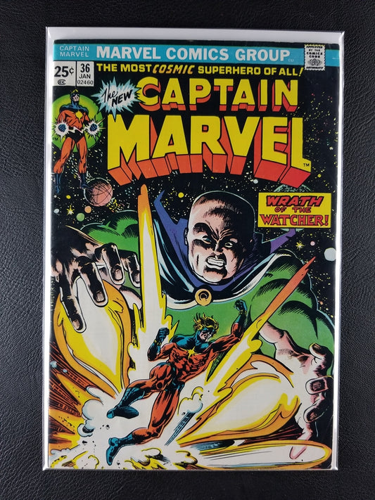 Captain Marvel [1st Series] #36 (Marvel, January 1975)