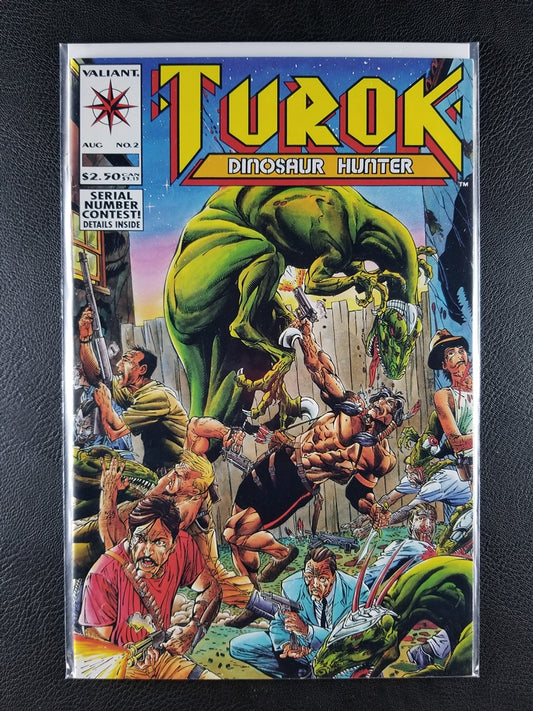Turok: Dinosaur Hunter #2 (Valiant/Acclaim, August 1993)
