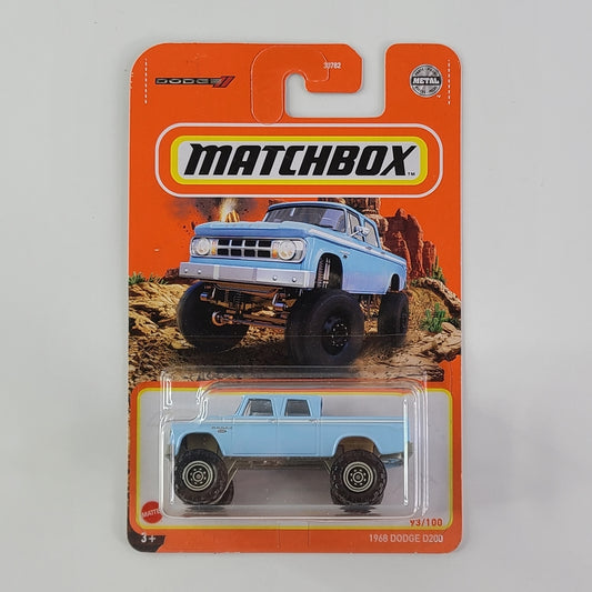 Matchbox - 1968 Dodge D200 (Pale Blue)