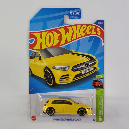 Hot Wheels - '19 Mercedes-Benz A-Class (Metalflake Yellow)