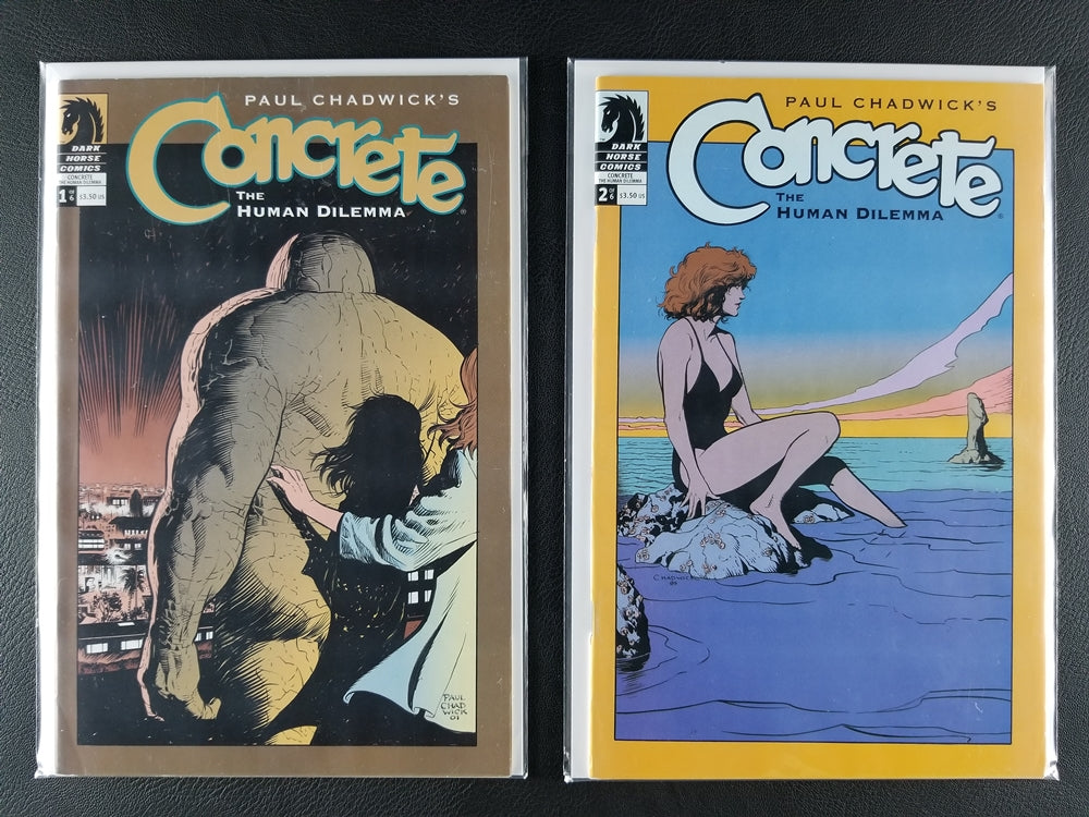 Concrete: The Human Dilemma #1-6 Set (Dark Horse, 2004-05)