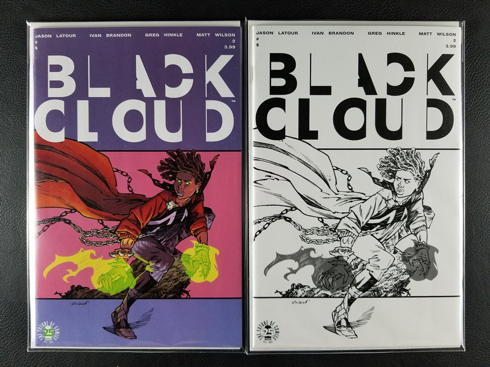 Black Cloud #1A, 2A, 2B, 2C Set (Image, 2017)