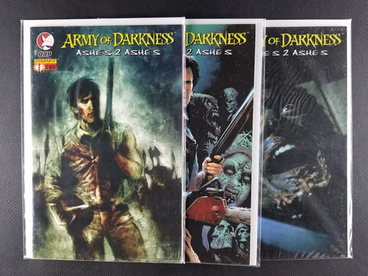 Army of Darkness: Ashes to Ashes #1C, 2A, 3D Set (Devil's Due, 2004)