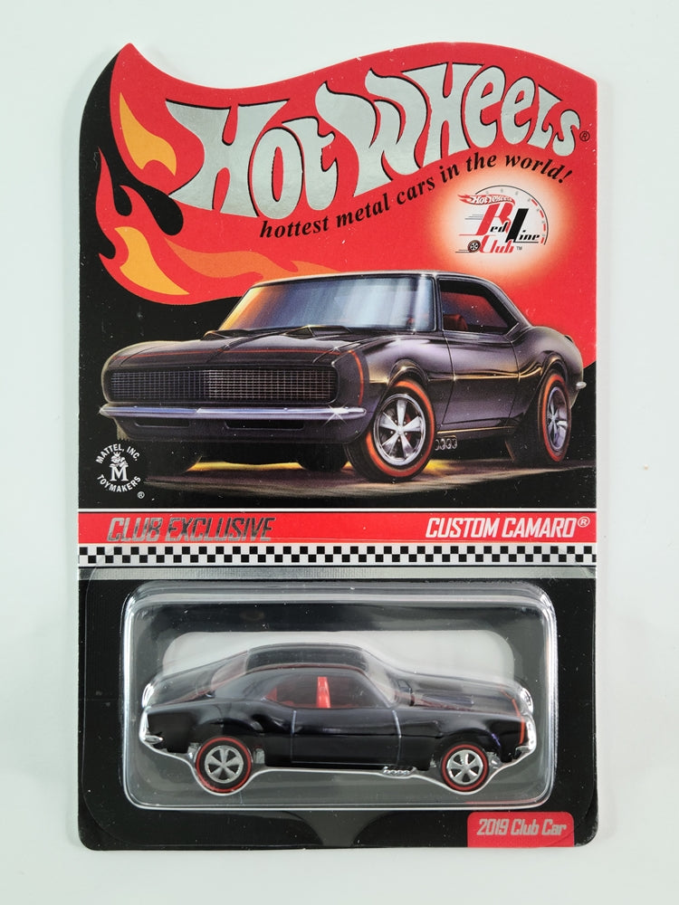 Hot Wheels - Custom Camaro (Spectraflame Black) [RLC Exclusive]