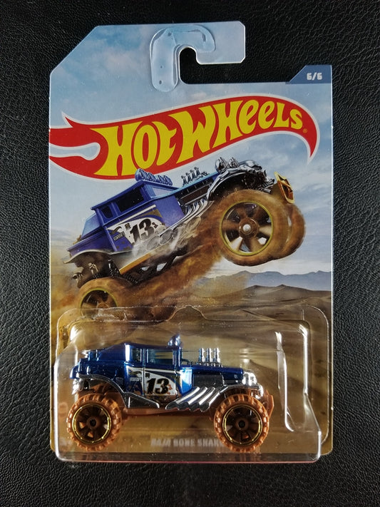 Hot Wheels - Baja Bone Shaker (Blue) [6/6 - 2019 HW Off-Road Trucks]