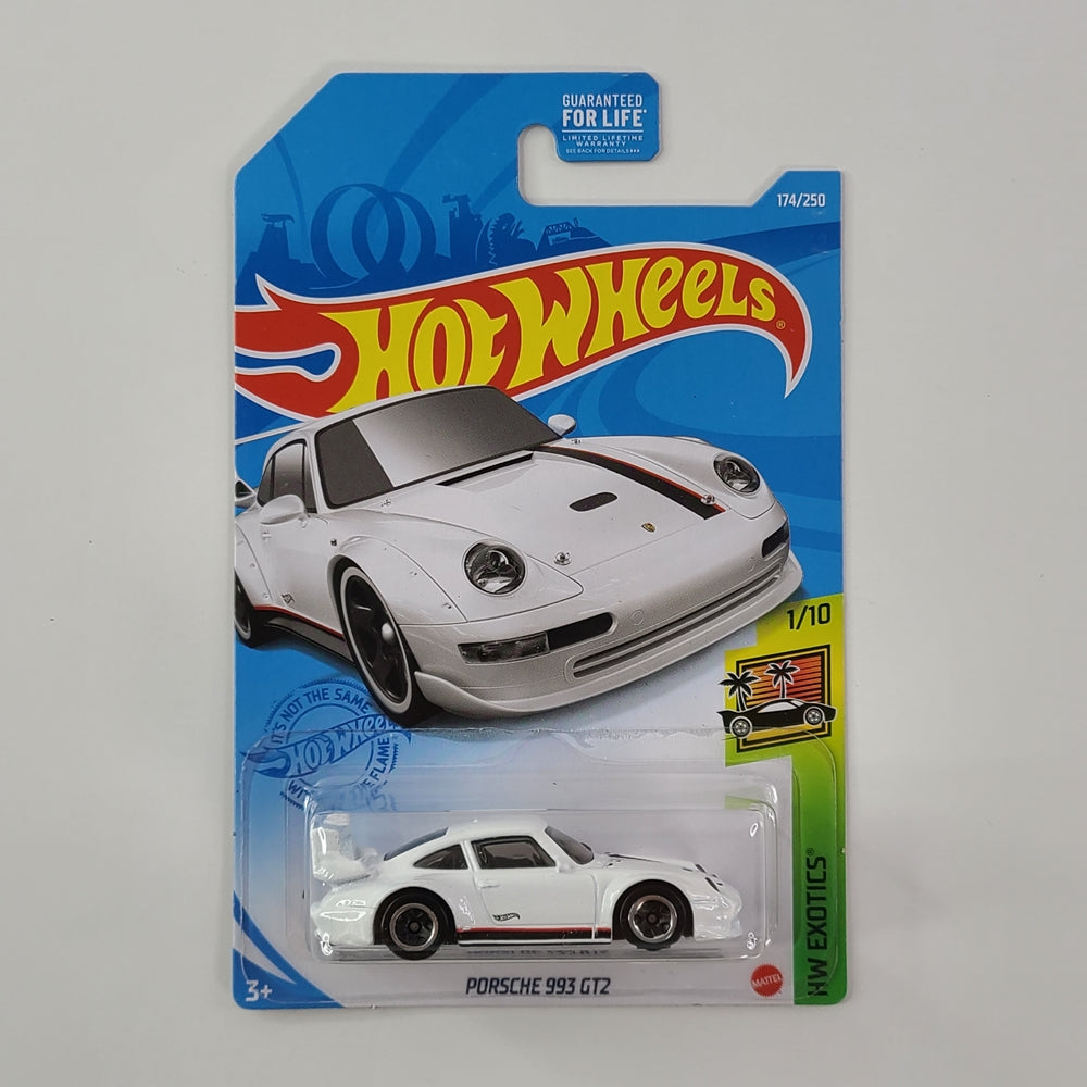 Hot Wheels - Porsche 993 GT2 (White) [HW Exotics Mini Collection (2021) - 1/10]