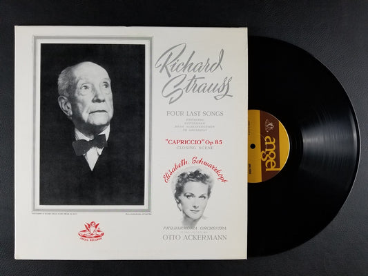 Otto Ackermann/Richard Strauss - Four Last Songs - "Capriccio" Op. 85 (LP)