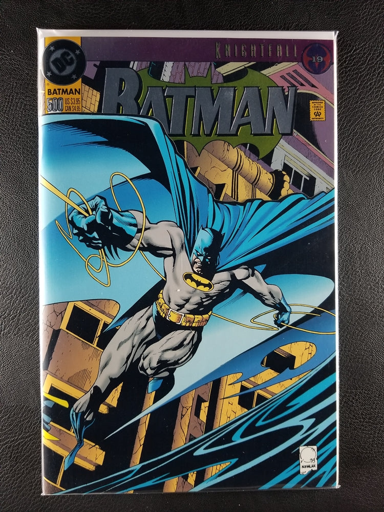 Batman #500D & 500U Set (DC, October 1993)