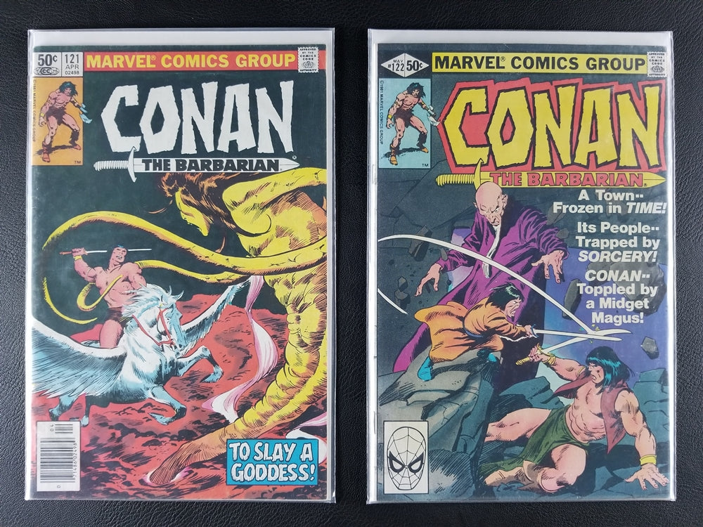 Conan the Barbarian #121-130 Set (Marvel, 1981-82)